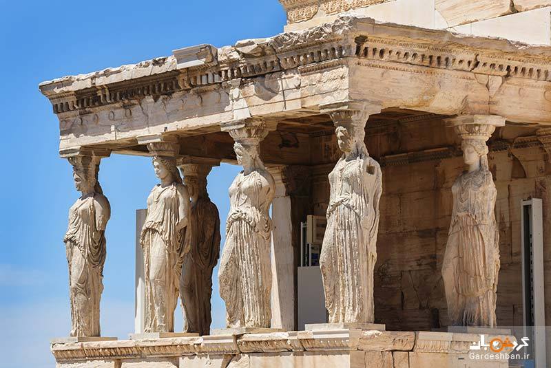 معبد ارکتیون؛ از معابد قدیمی یونان باستان در آتن/عکس