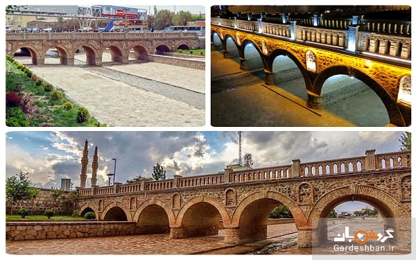 پل آجی چای تبریز ؛ از تاریخی‌ترین و قدیمی‌ترین پل‌های کشور/عکس