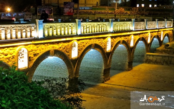 پل آجی چای تبریز ؛ از تاریخی‌ترین و قدیمی‌ترین پل‌های کشور/عکس