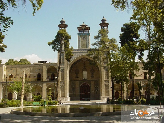 مسجد سپهسالار؛از مهم‌ترین بناهای مذهبی-تاریخی تهران/عکس