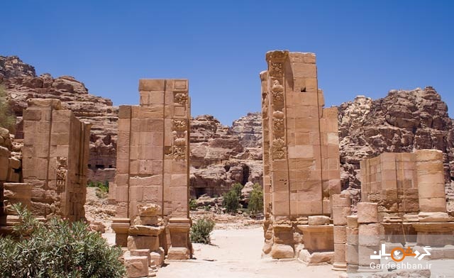 شهر تاریخی و صخره ای پترا در اردن+عکس