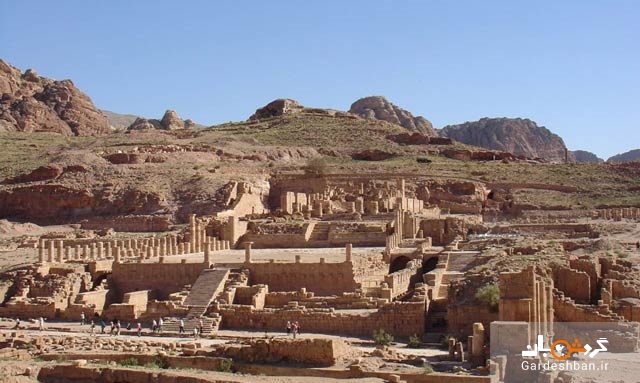 شهر تاریخی و صخره ای پترا در اردن+عکس