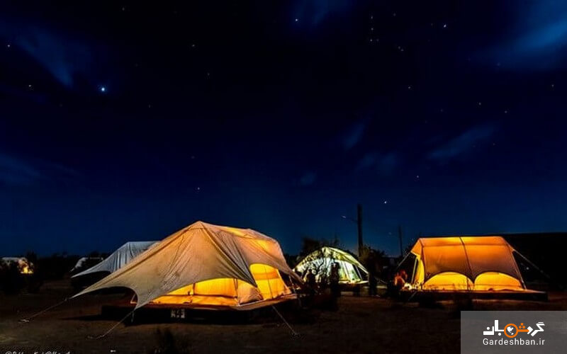 اکو کمپ متین آباد نطنز؛ اقامتی به یادماندنی در دل کویر + عکس