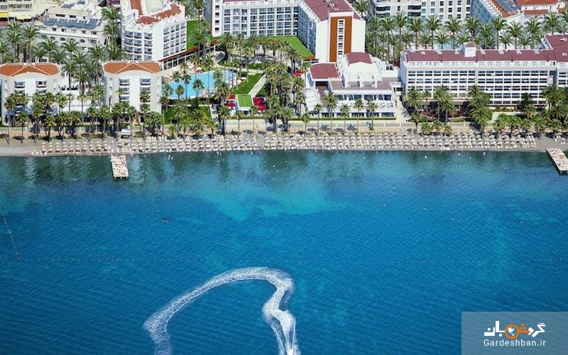 آیدیل پرایم بیچ هتلی ۵ ستاره با ساحل اختصاصی در شهر مارماریس ترکیه+عکس