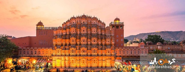 کاخ هوا محل جیپور یا قصر بادها؛ مشهور ترین کاخ هند/عکس