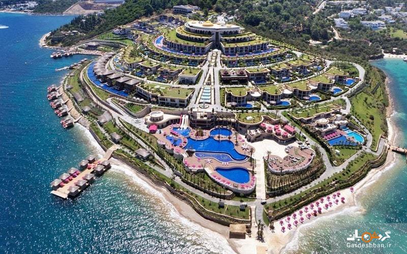 بدروم بای پارامونت اند ریزورت؛ از هتل های ۵ ستاره در شهر بدروم ترکیه با ساحلی خصوصی /تصاویر