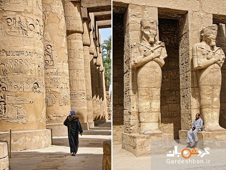 کارناک؛بزرگترین عبادتگاه جهان در مصر+عکس