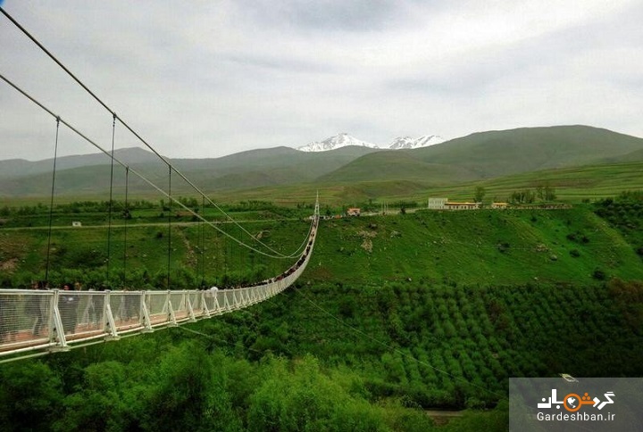 8 پل معلق معروف در ایران را می‌شناسید؟
