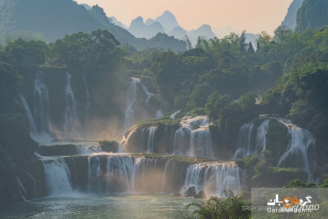 آبشار دتیان؛ شگفتی طبیعت در مرز چین و ویتنام/عکس