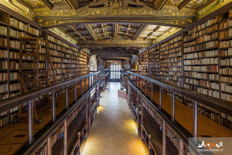 کتابخانه بادلین آکسفورد؛ از قدیمی ترین کتابخانه های اروپا/عکس