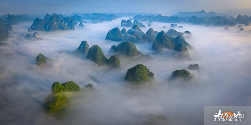 گویلین؛ کوهستانی رویایی در چین