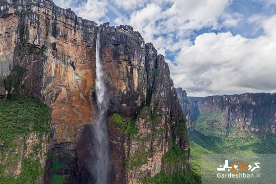 آبشار آنجل؛ طبیعت منحصربفرد ونزوئلا + عکس