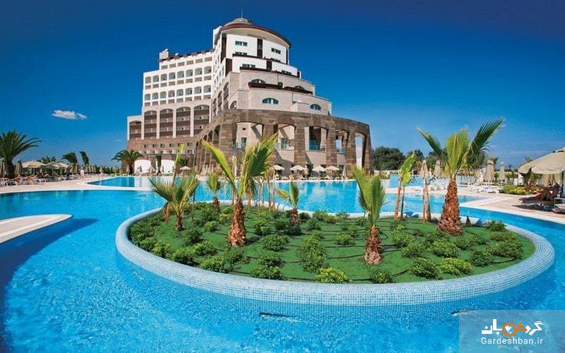 ملاس لارا ؛ هتلی پنج ستاره و شیک در چند قدمی ساحل آنتالیا + تصاویر