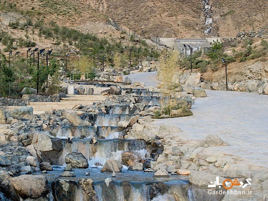 پروژه کوهشار مشهد؛بلندترین آبشار مصنوعی ایران/عکس
