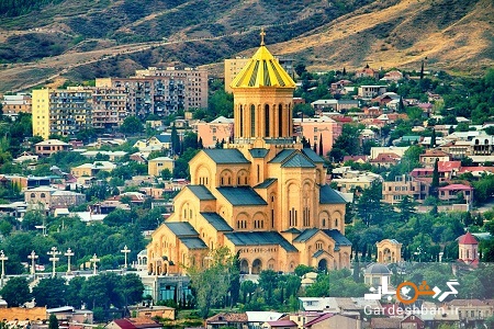 کلیسای سامبا ؛ نگین درخشان تفلیس /عکس