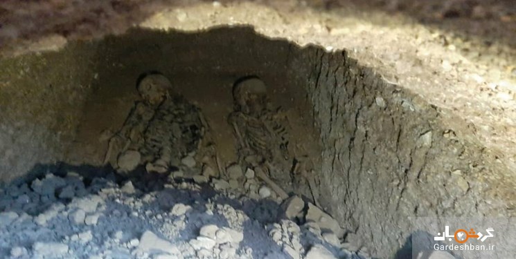 کشف قبری عجیب با ۲ اسکلت در روستای درونه بردسکن/ میراث فرهنگی: اجساد احتمالا به صورت مومیایی دفن شده‌اند