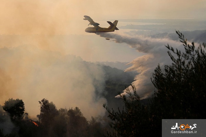 یونان در کام آتش +تصاویر