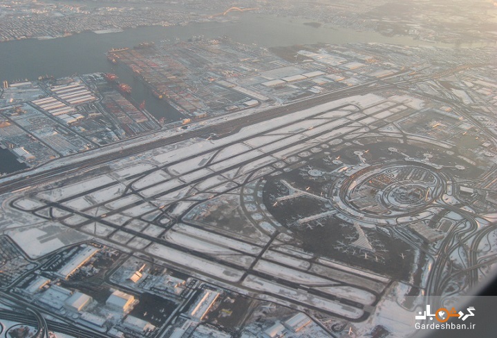 فرودگاه عجیب نیویورک در آمریکا +تصاویر