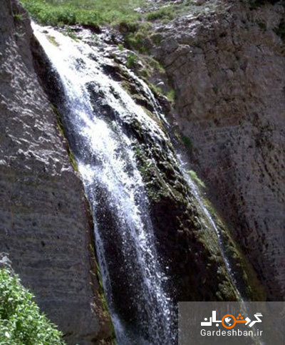 آبشار زیبای نورالی در ارتفاعات هزار مسجد خراسان/عکس