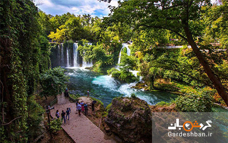 آبشار دودن ؛ طبیعت کارت پستالی آنتالیا+ تصاویر