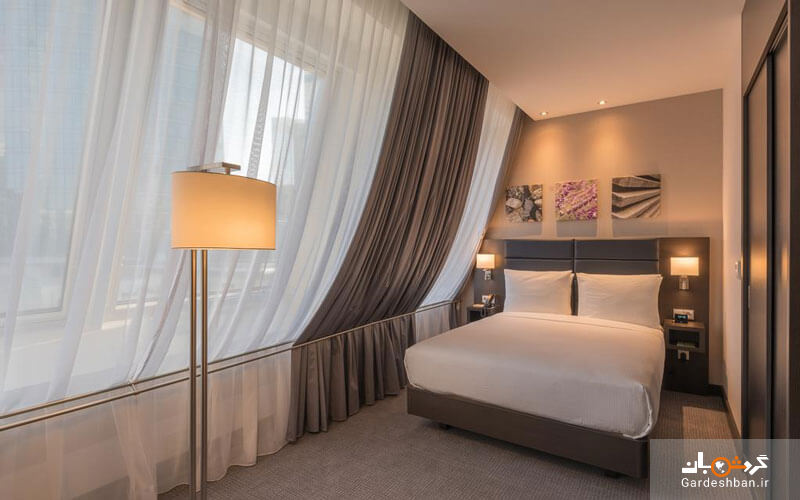 هتل ۴ ستاره هیلتون گاردن این سیتی سنتر ؛ تجربه اقامتی لوکس در مرکز شهر فرانکفورت + تصاویر