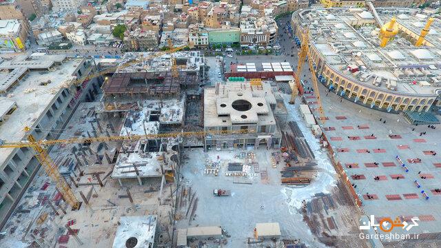 سازه جدید «تل زینبیه» در کربلا + عکس