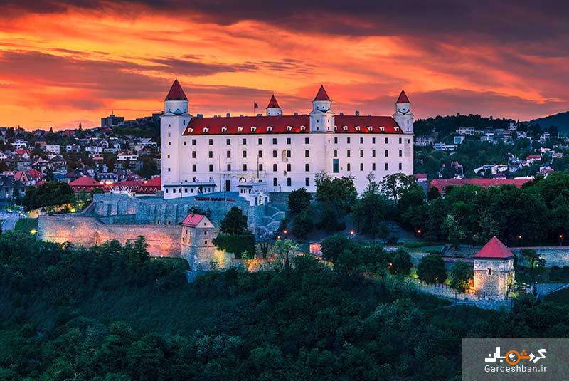 قلعه براتیسلاوا و تاریخی به قدمت عصر سنگ در اسلواکی/عکس