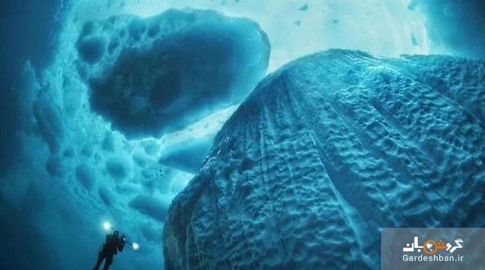 کوه‌های یخی شگفت انگیز + عکس