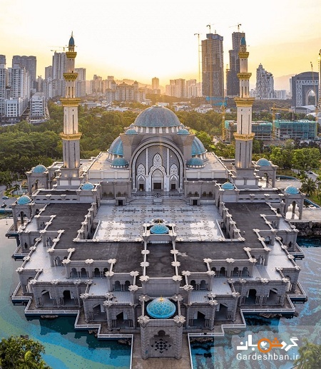 مسجد فدرال؛ از مساجد باشکوه جهان اسلام در کوالالامپور /تصاویر
