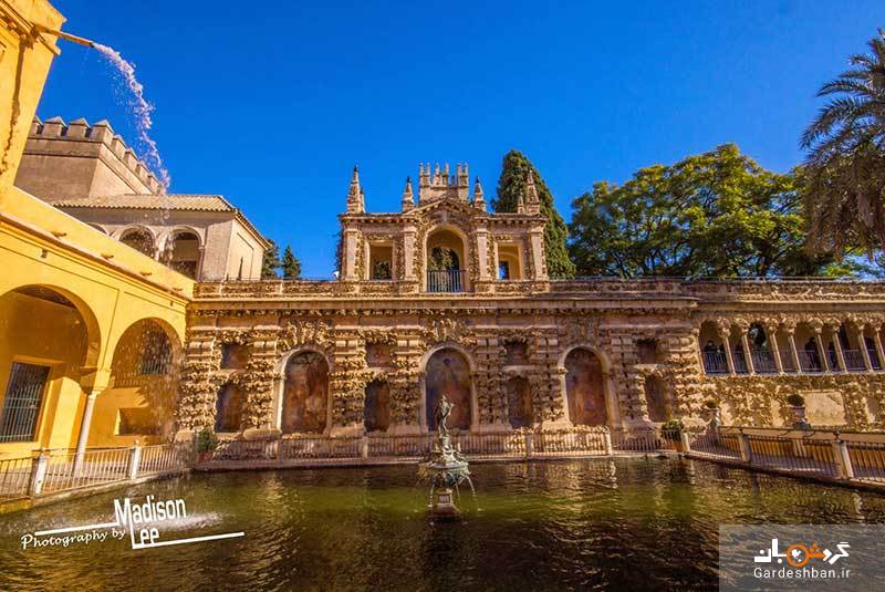 قصر آلکازار سویل؛ جاذبه تاریخی و متفاوت اسپانیا+عکس