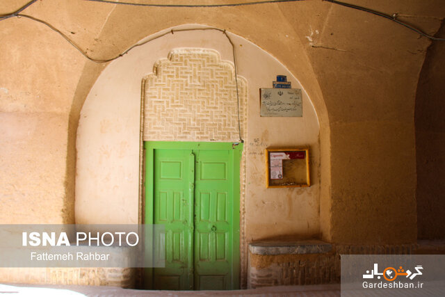 مسجد قاجاری یزد که تابستان‌خانه‌اش رو به آسمان است/عکس
