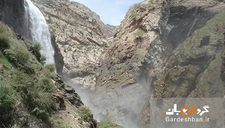 آبشار کرودی کن؛ جاذبه زیبا و شگفت انگیز چهارمحال و بختیاری/عکس