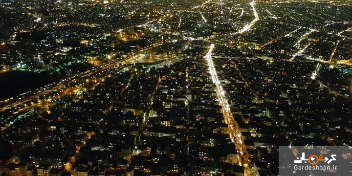 تصاویر بی نظیر از تهران در شب