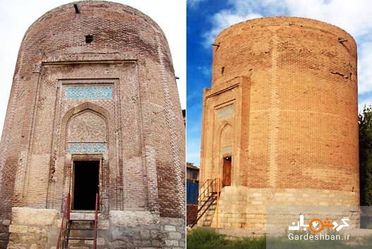 مراغه شهربرج مقبره‌های تاریخی ایران