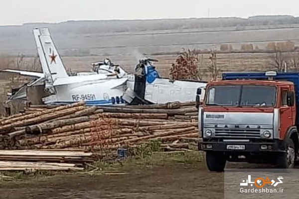 سقوط هواپیما در روسیه؛ دست‌کم 19 نفر کشته شدند