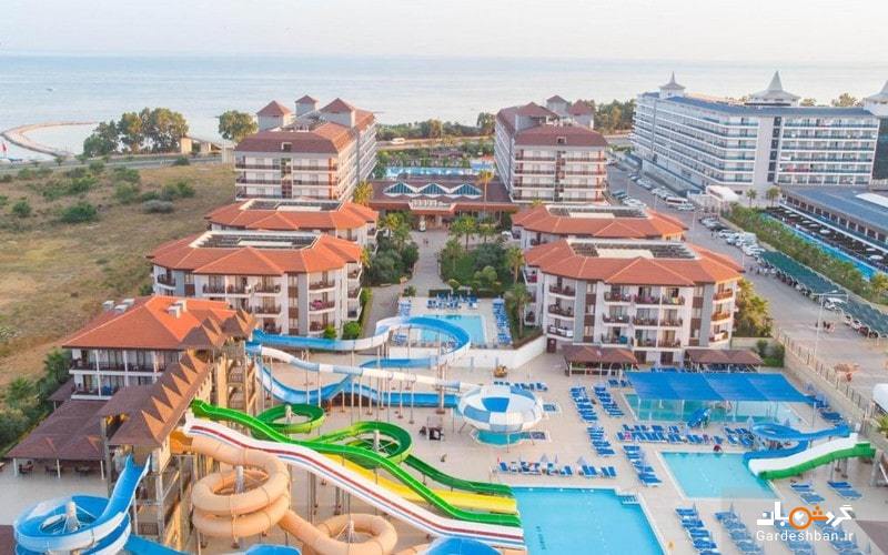 هتل افتالیا آکوا ریزورت؛ هتلی پنج‌ستاره با ساحل اختصاصی در آلانیای ترکیه + تصاویر