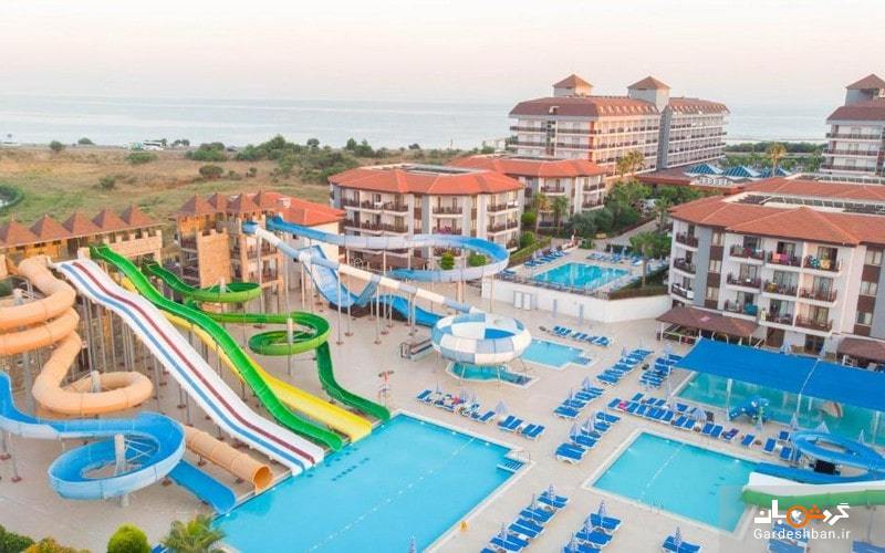 هتل افتالیا آکوا ریزورت؛ هتلی پنج‌ستاره با ساحل اختصاصی در آلانیای ترکیه + تصاویر