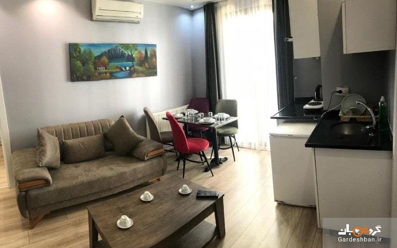 هتل آپارتمان دولچه ویتا؛ اقامتگاهی با موقعیت جغرافیایی عالی در استانبول+تصاویر