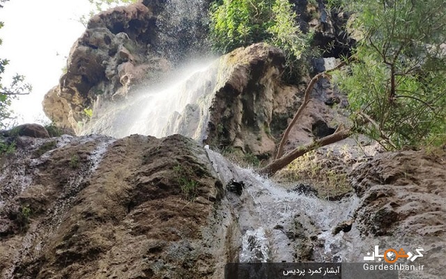 آبشار کمرد پردیس؛ طبیعتی خوش آب‌وهوا در کنار تهران +عکس