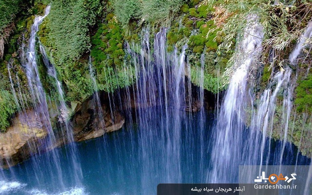 آبشار هریجان سیاه بیشه؛ طبیعتی حیرت انگیز در اطراف جاده چالوس+عکس