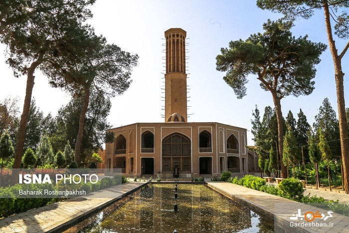 باغی بهشتی در وسط کویر یزد! +تصاویر
