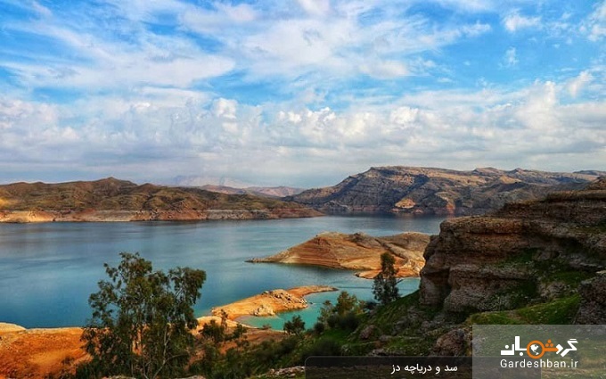 سد و دریاچه دز دزفول؛یکی از بهترین مقصدهای گردشگری در ایران+عکس