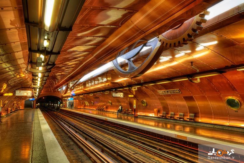 متروی پاریس؛ بلیطی به تاریخ فرانسه+عکس