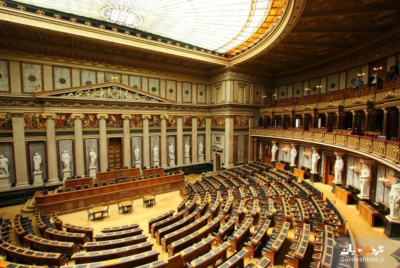 ساختمان پارلمان وین، معماری یونانی در دل اتریش+عکس
