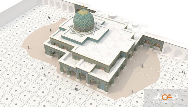 ساخت شبستان جدید در حرم امام حسین (ع)