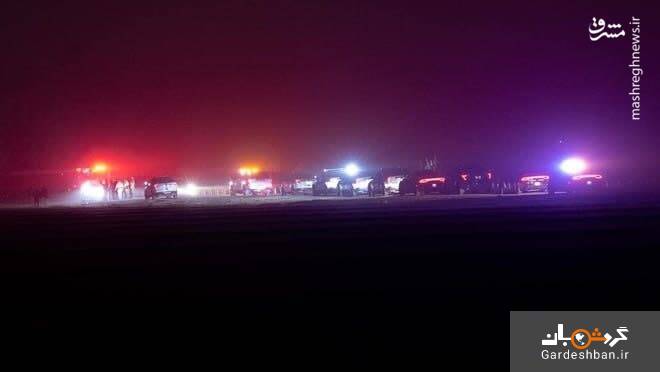 سقوط مرگبار هواپیما در «کالیفرنیا» آمریکا /عکس