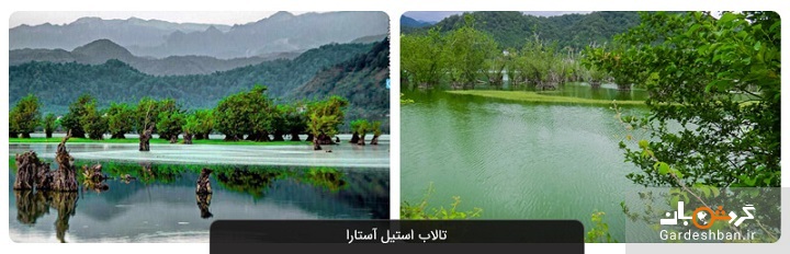 تالاب استیل آستارا؛ یکی از پنج مناطق گردشگری برتر در استان گیلان