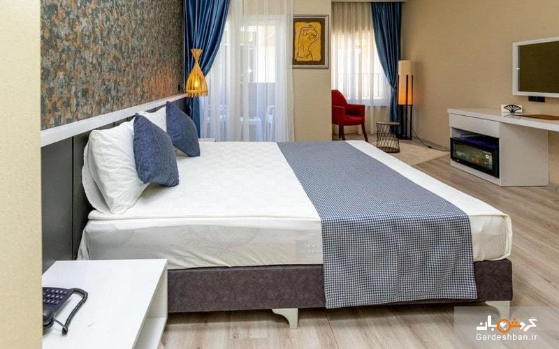 اقامتی شیک و هنری در هتل زیبای DER INN HOTEL ANTALYA در آنتالیا +عکس