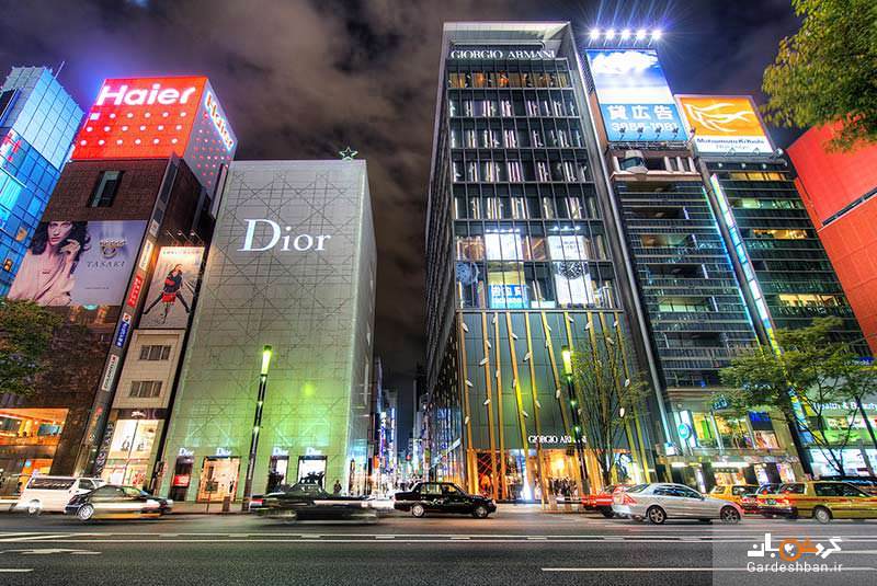 خیابان گینزا؛ منطقه‌ ای لوکس و فراموش نشدنی در توکیو +تصاویر