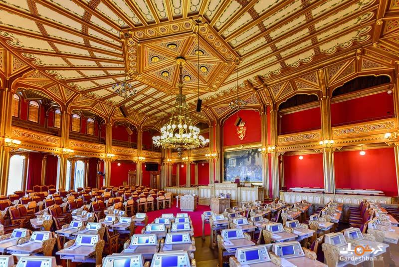 ساختمان پارلمان نروژ؛ مکانی تاریخی و دیدنی در شهر اسلو + عکس